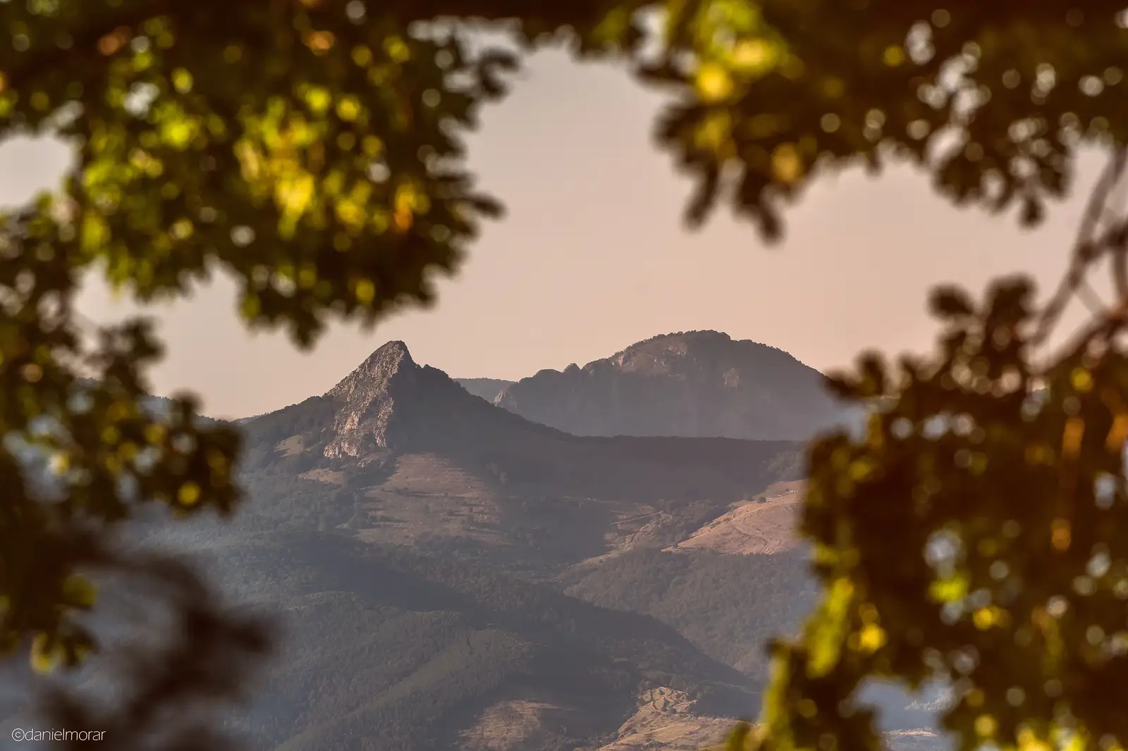  Piatra Cetii văzută de pe Dealul Mamut