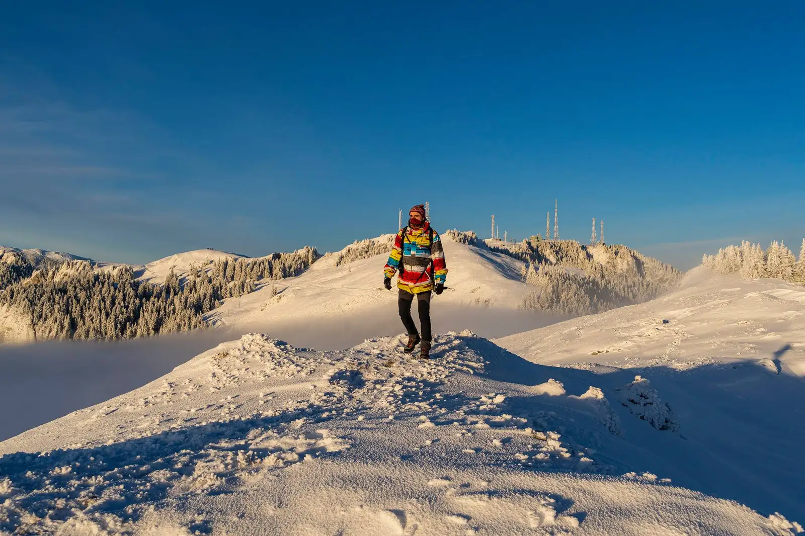  Vedere spre releele de pe Vf. Rarau - Andrei Pahomi