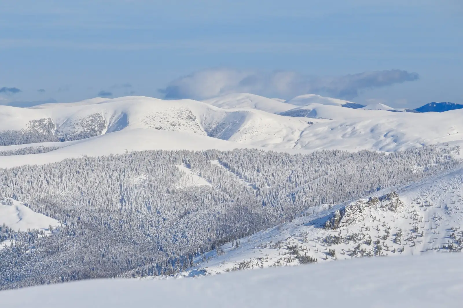  Spre sud, muntele Molidvisu - Liana Marin