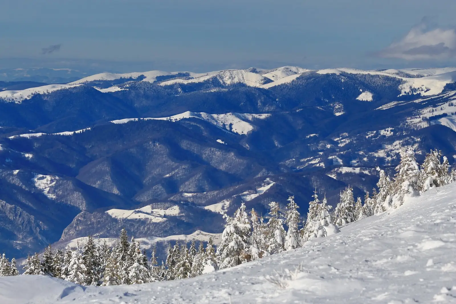  Vedere spre Muntii Sureanu - Liana Marin