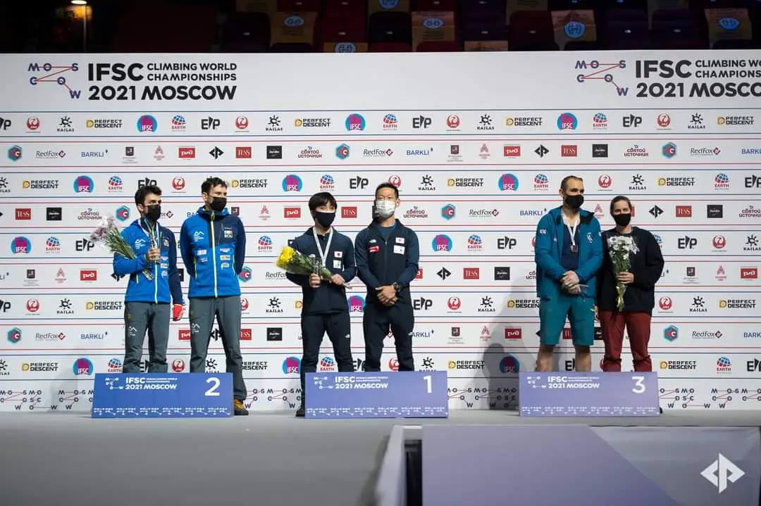 Argint pentru România - foto Climbing Federation of Russia