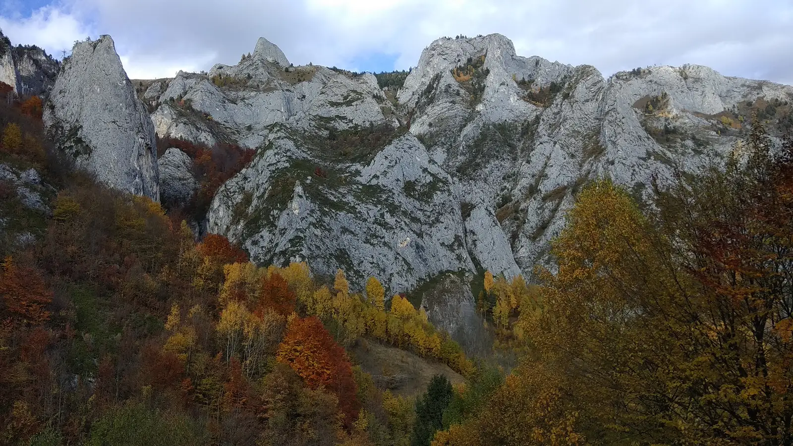 Sub abruptul sudic al Scăriței - Manu Munțomanu