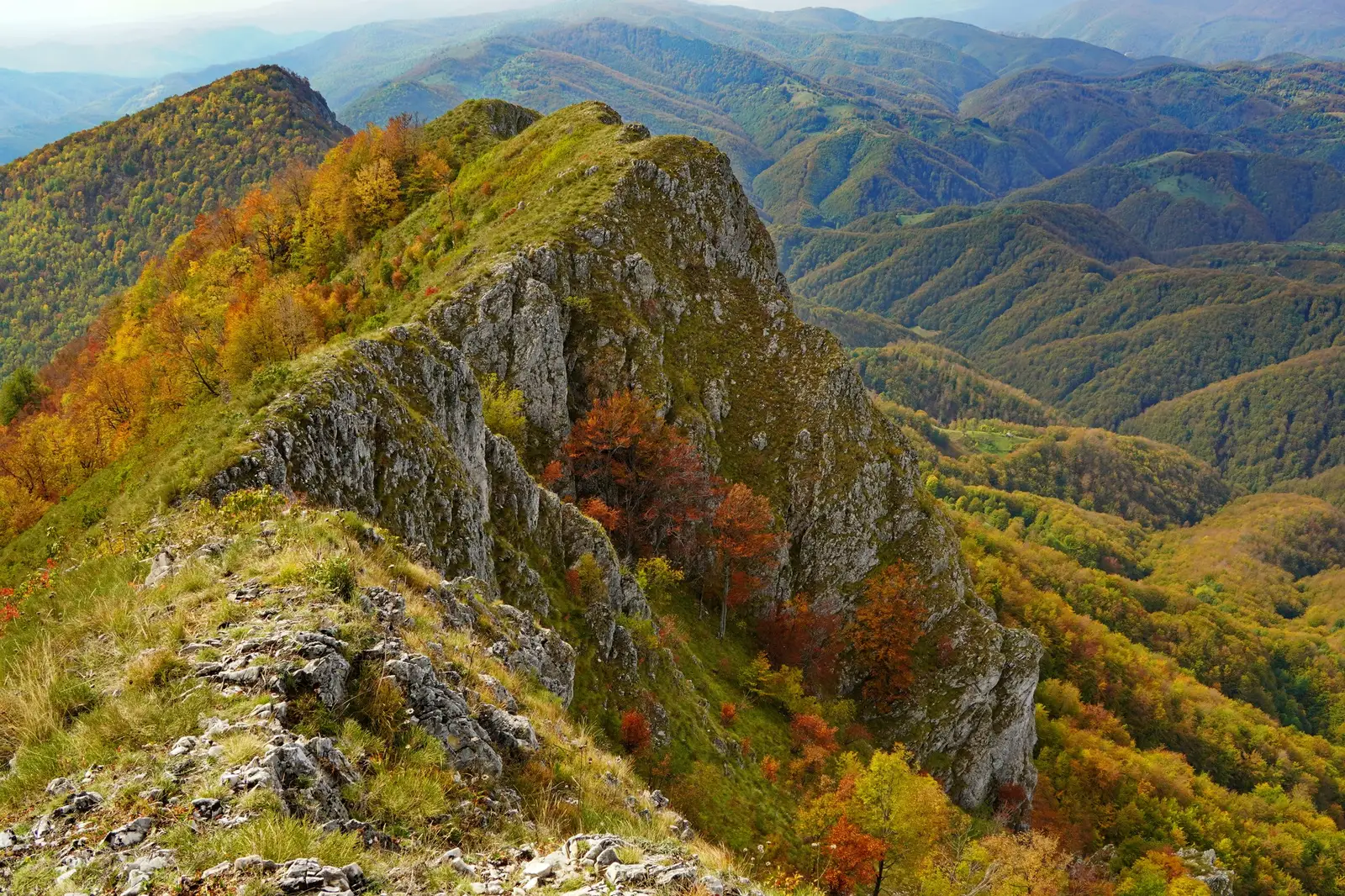 Abruptul crestei Piatra Cloșanilor - Adrian Vintila