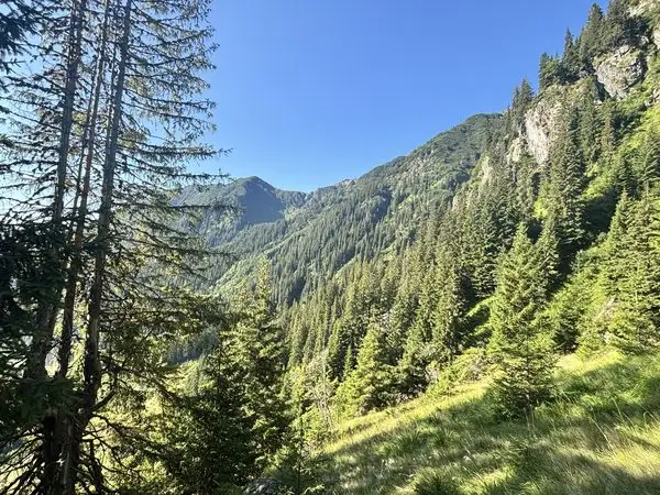 Stâna lui Burnei – Valea Rea – Vf Viștea Mare – Vf Moldoveanu – Vf Roșu – Vf Galbena – Lacul Galbena – Stâna lui Burnei