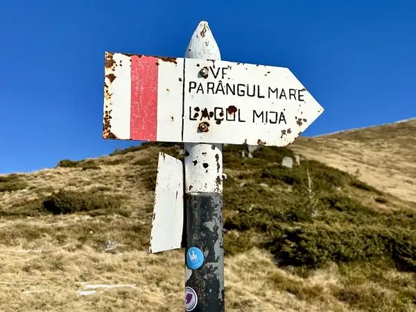 Staţiunea Parâng - Vf. Cârja - Vf. Gemănarea - Vf. Parângul Mare