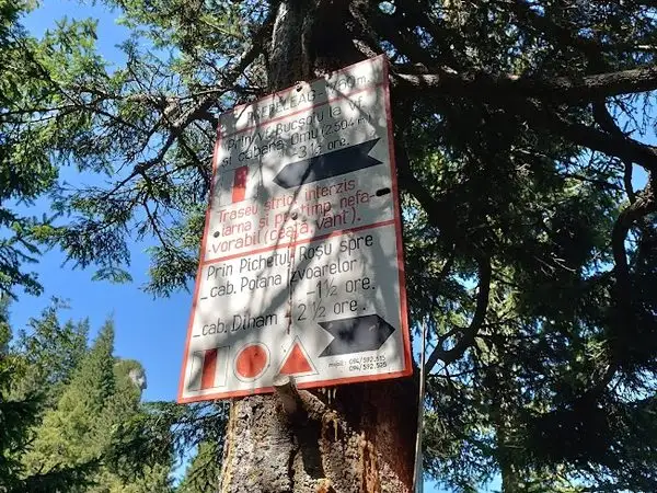 Bușteni - Gura Diham - Poiana Izvoarelor - Cabana Mălăiești - Glăjărie - Diham - Predeal