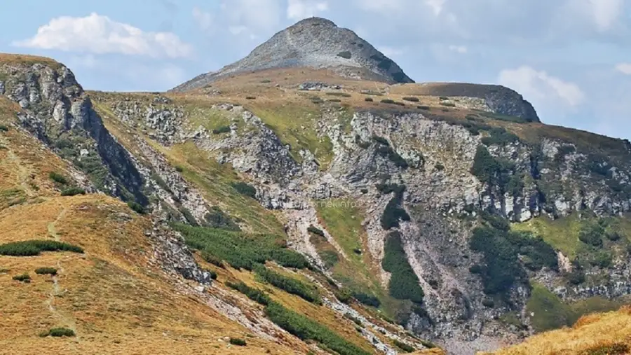 Cariera de Sulf Călimani - Vf. Pietrosul Călimani