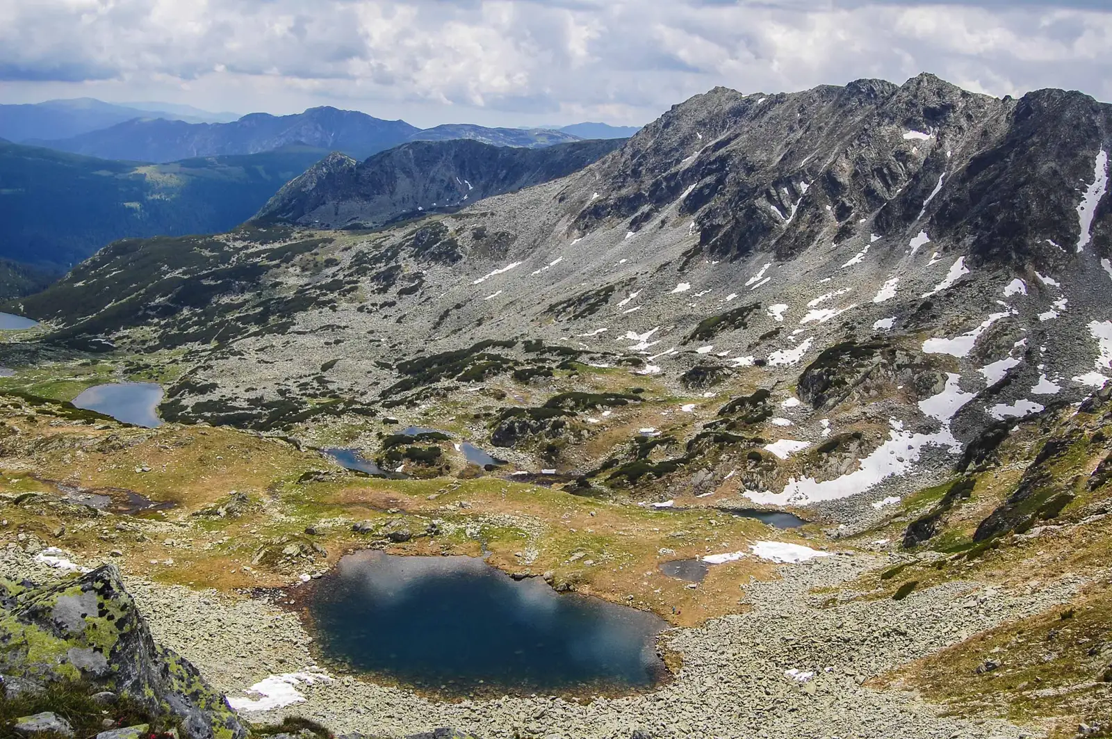 Lacul Bucura - Poarta Bucurei - sub Vârful Bucura - Custura Retezatului - Vârful Retezat