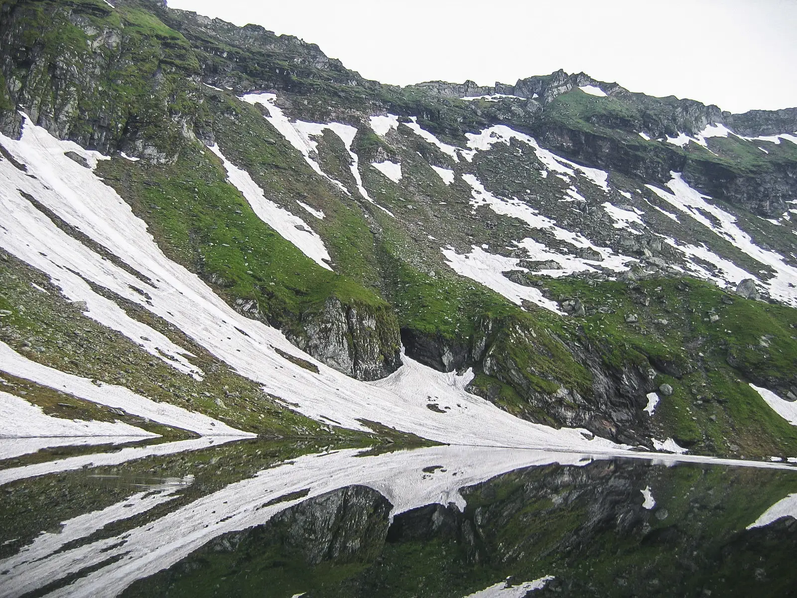 Lacul Bâlea - Curmătura Bâlei (Şaua Doamnei) - creasta principală