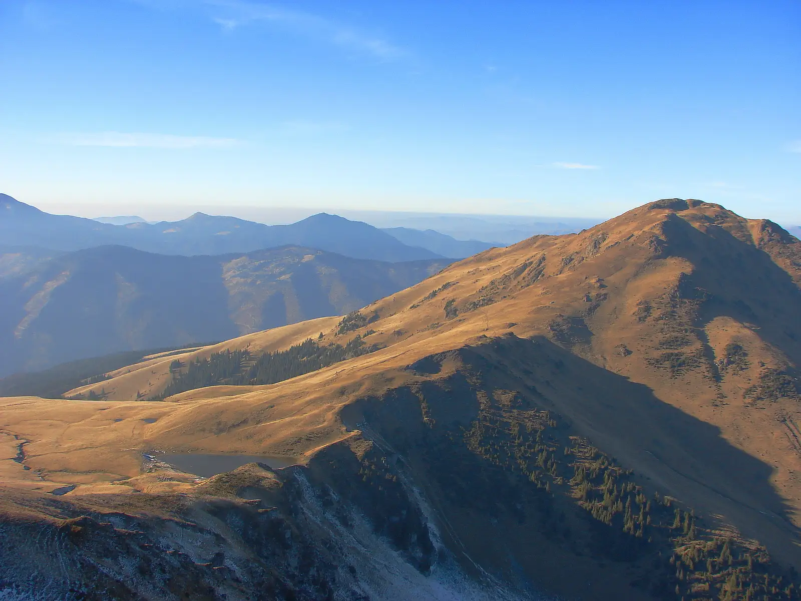 Cabana Silvică Coșnea - Vf. Mihailecu - L. Vinderel