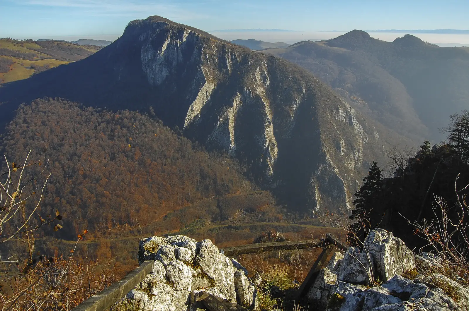 Traseu TA - belvedere Cheile Caprei