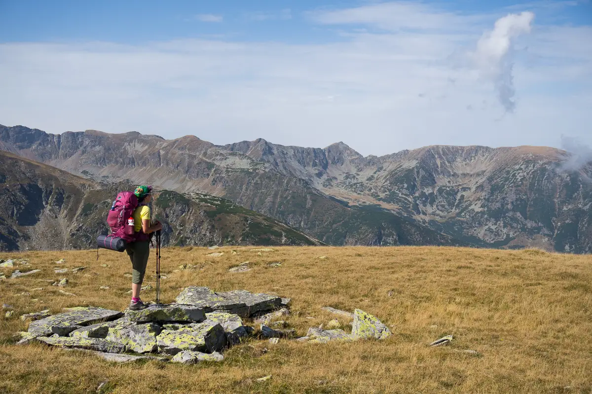 Pasul Groapa Seacă - Vârful Găuri - Șaua Piatra Tăiată