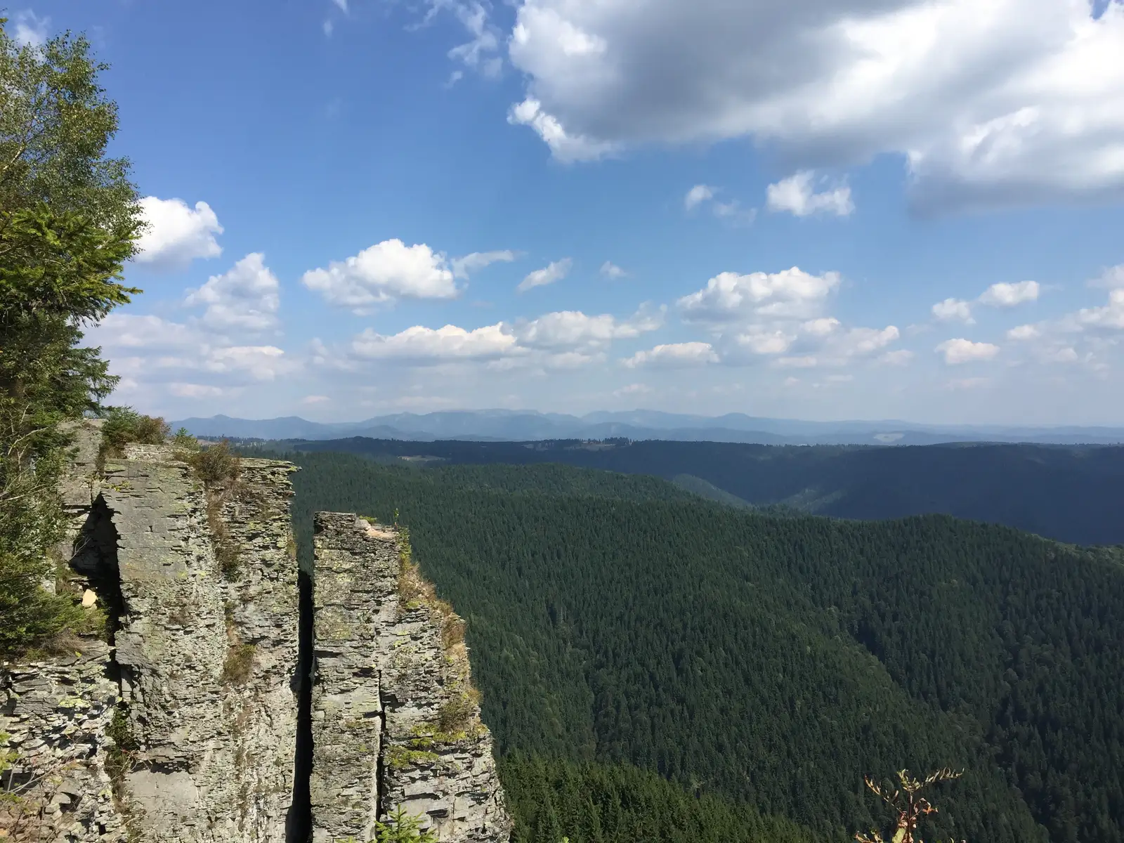 Sub Scaunul Domnului (lângă Izvorul Apa Domnească) - Stâncile Estice - Intersecţie BA