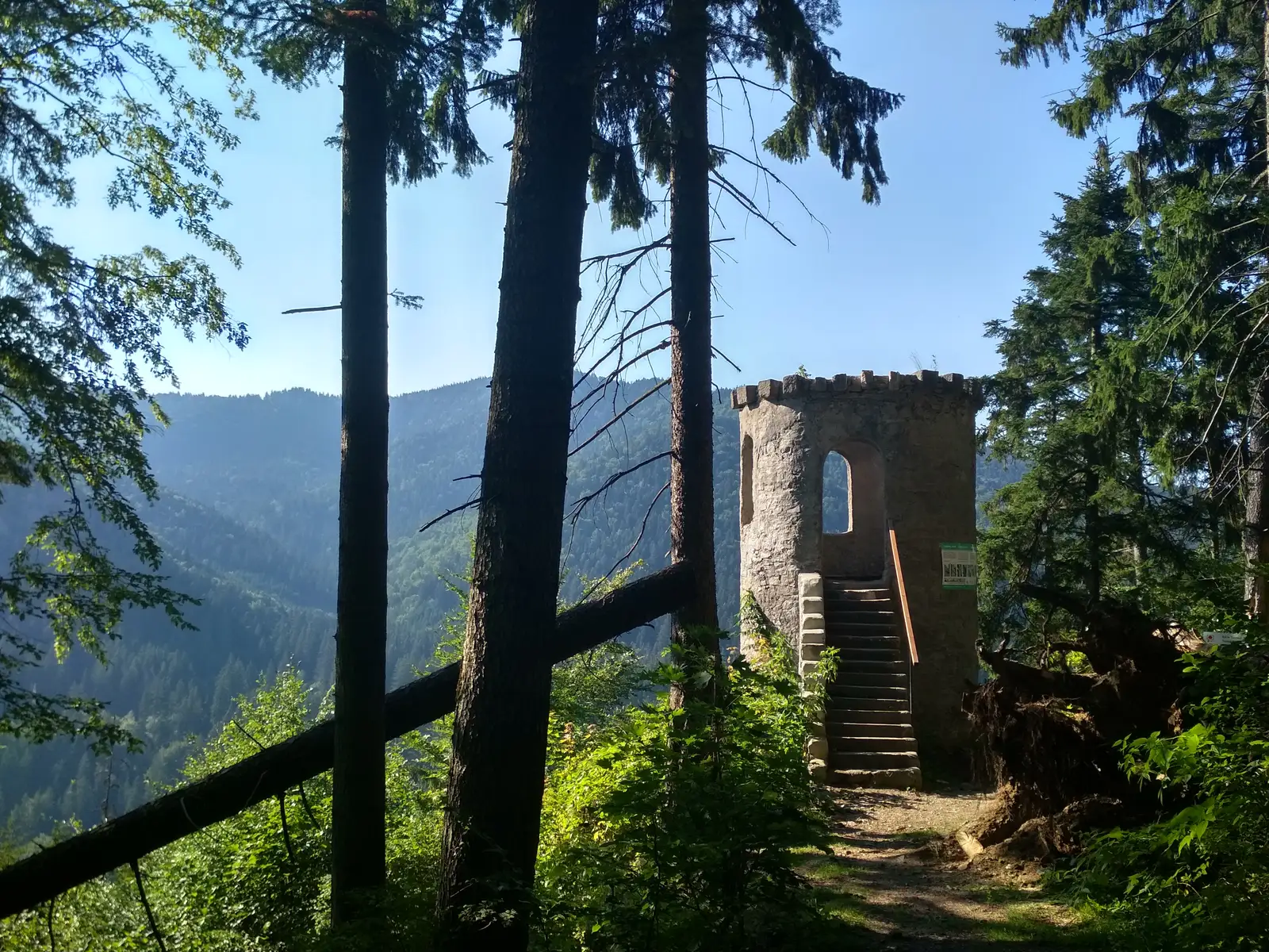 oraş Băile Tuşnad - Turnul Apor - oraş Băile Tuşnad