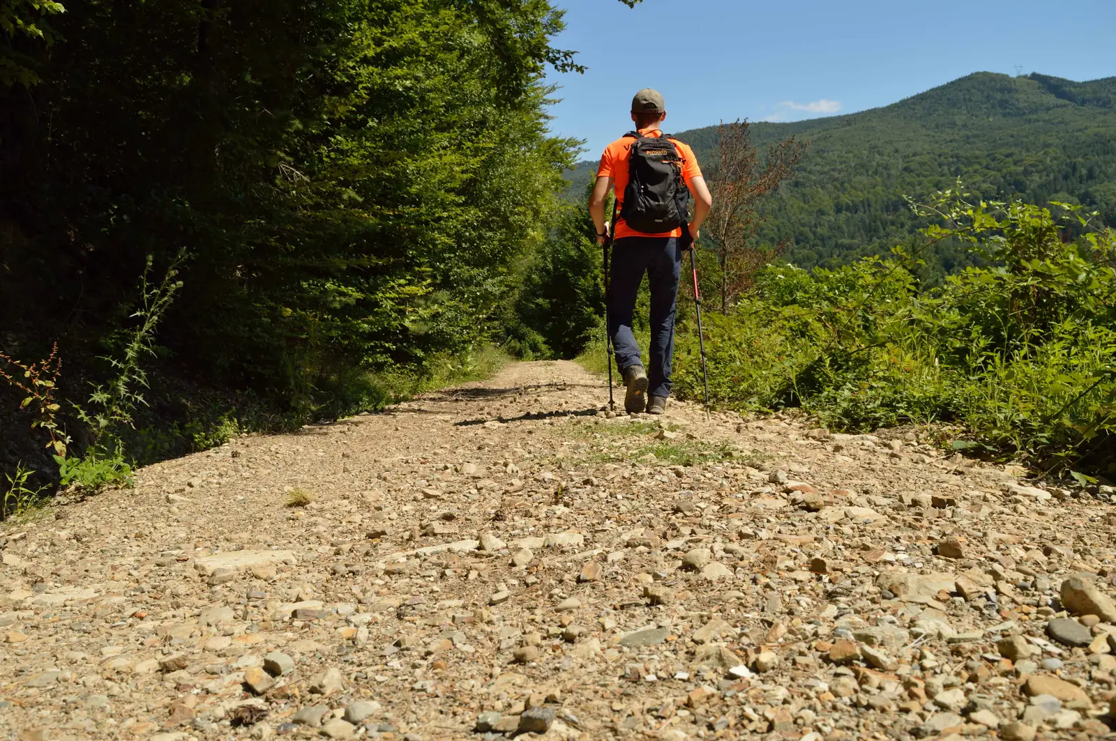 Slănic Moldova (Parcul Central) - Șaua Păltinișului - Hârja