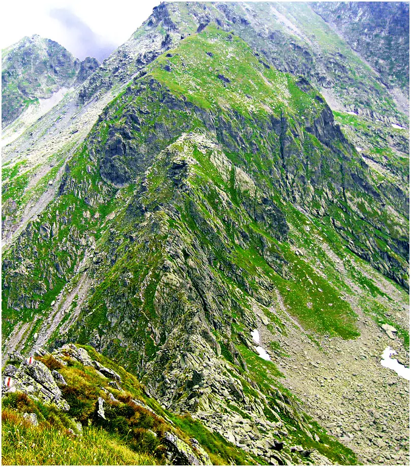 Circuit caldarea Vistisoara - Caldarea mare a sambetei - Vf Vistea mare - Vf Moldoveanu - Vistisoara