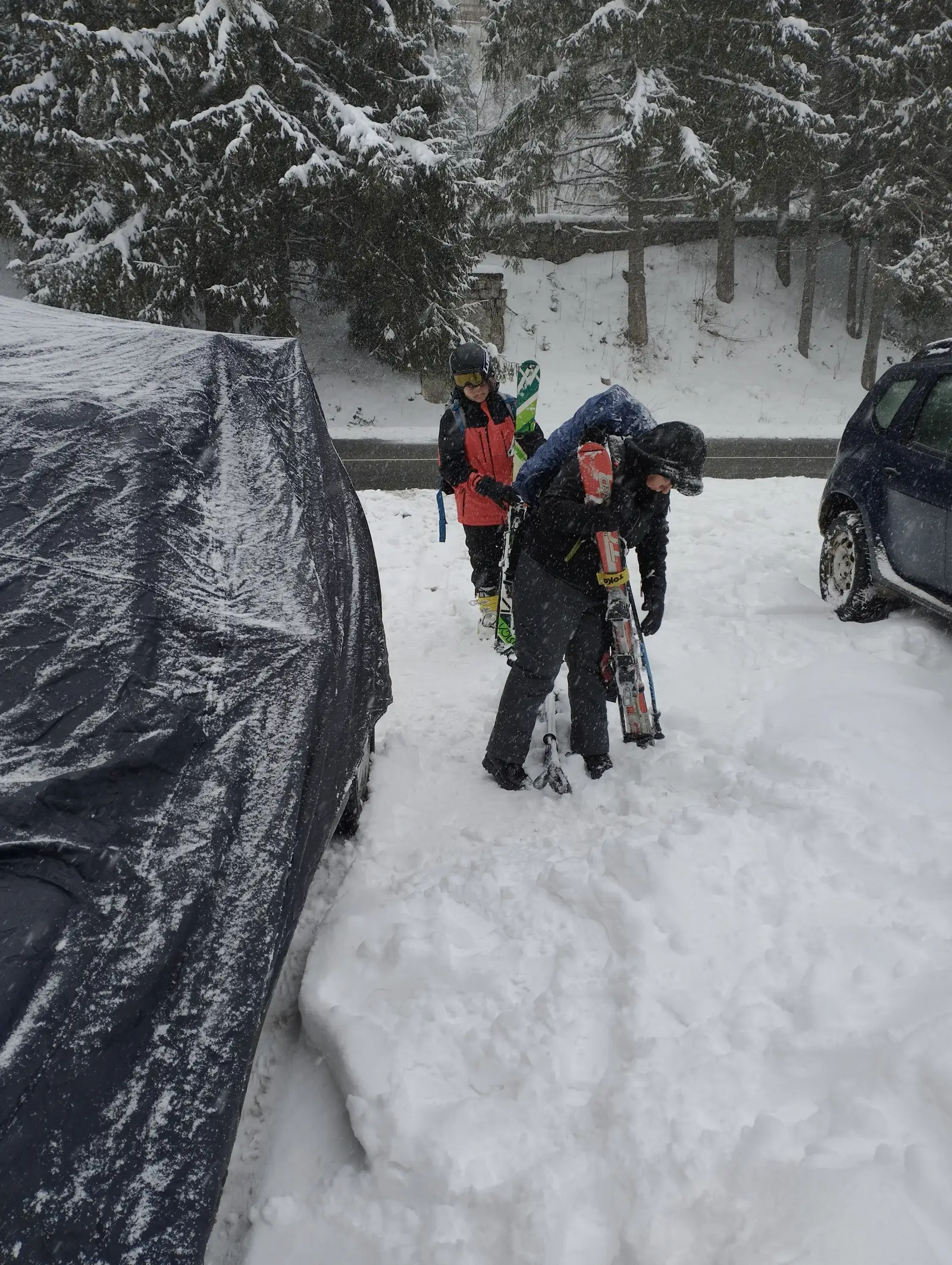 Circuit de ski de tură la Beliș.