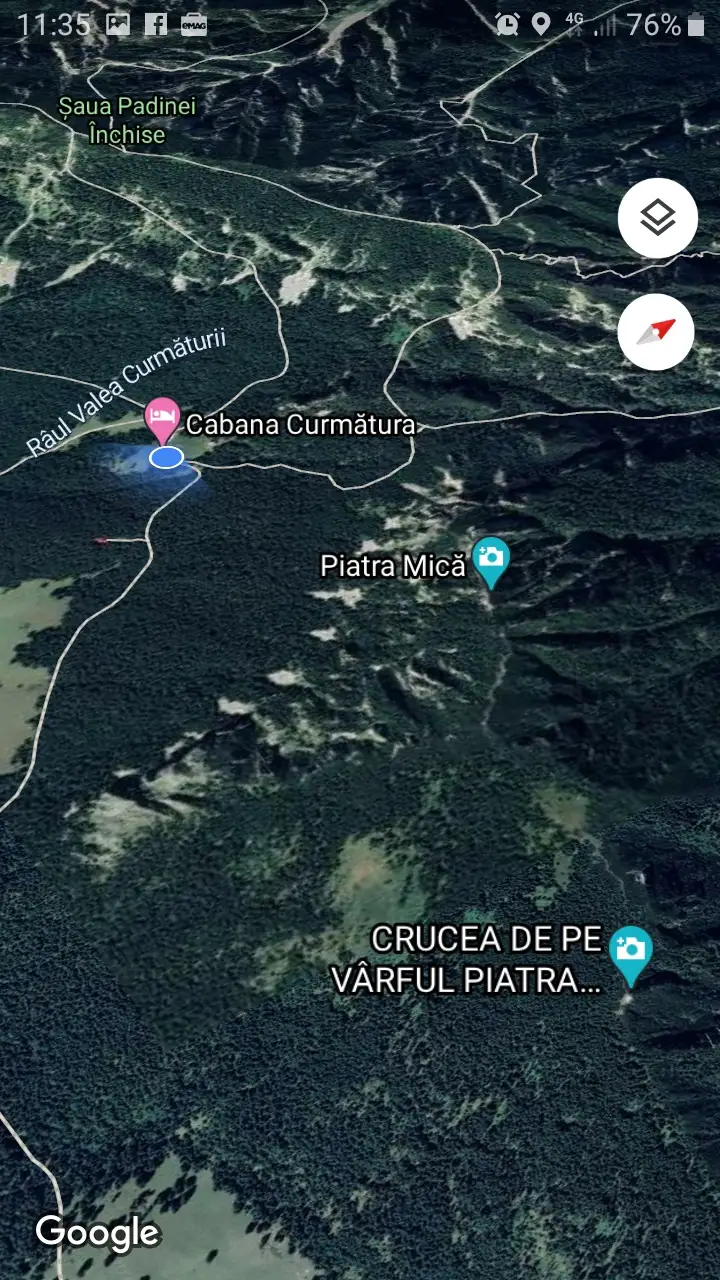 Piatra Craiului - Cabana CURMATURA