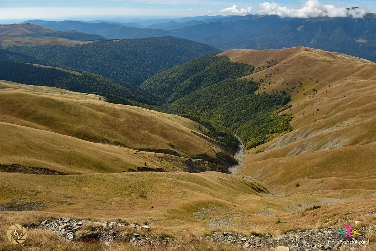 Sinaia - Piscul Câinelui - Vârful Baiul Mare - Șaua Baiului - Șaua Băiuțul - Șaua Cazacu - Vârful Dutca - Șaua Sorica - Azuga
