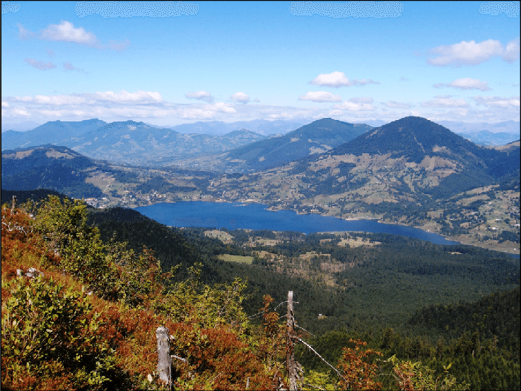 Circuit Rezervația naturală Valea Repedea de la Barajul Lacului Colibița