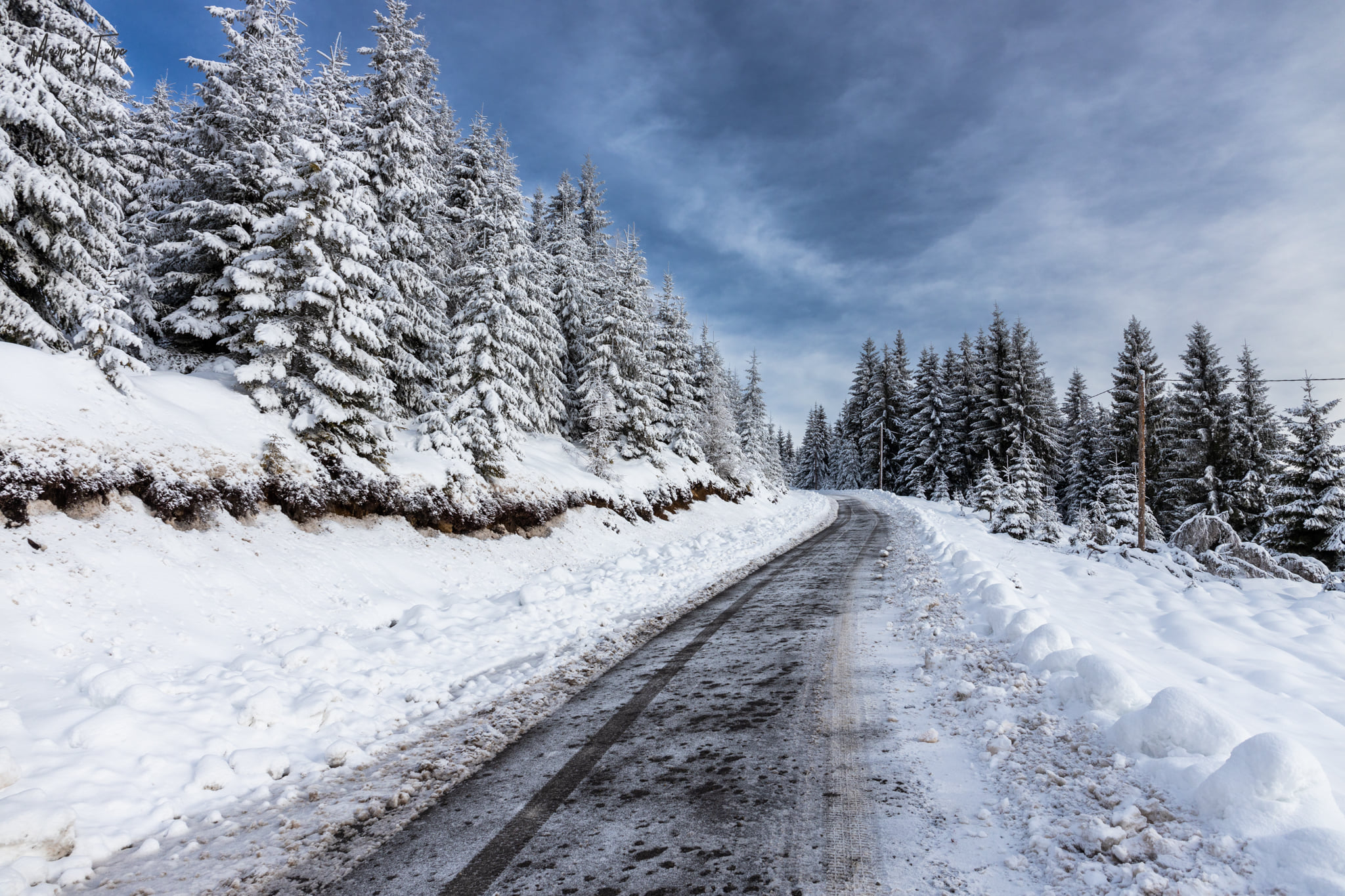Drumul lui Iovan iarna - Marius Turc