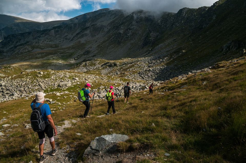 Coborare spre Căldarea Zănoaga - Morar Daniel