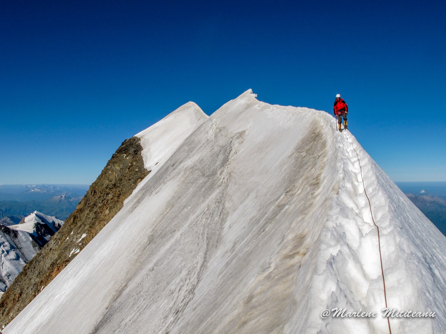  Alpinism în Mont Blanc - Dinu și Marlene Mititeanu