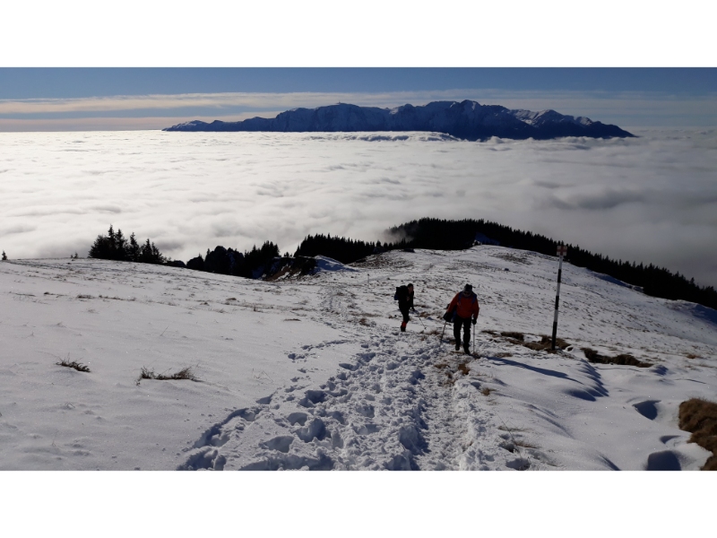 Mare de nori si Bucegii Mare de nori si Bucegii