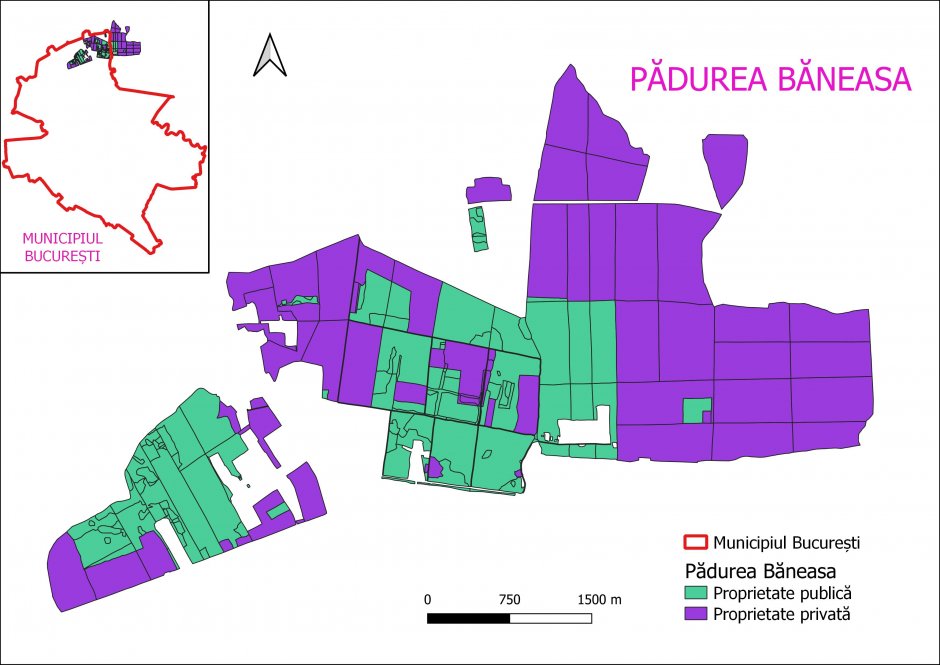 harta padurea baneasa 0